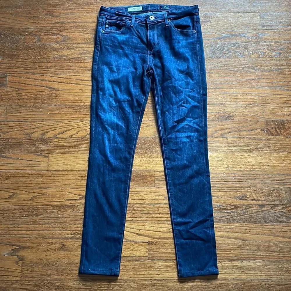 AG Adriano Goldschmied The Middi Mid Rise Legging Jeans
